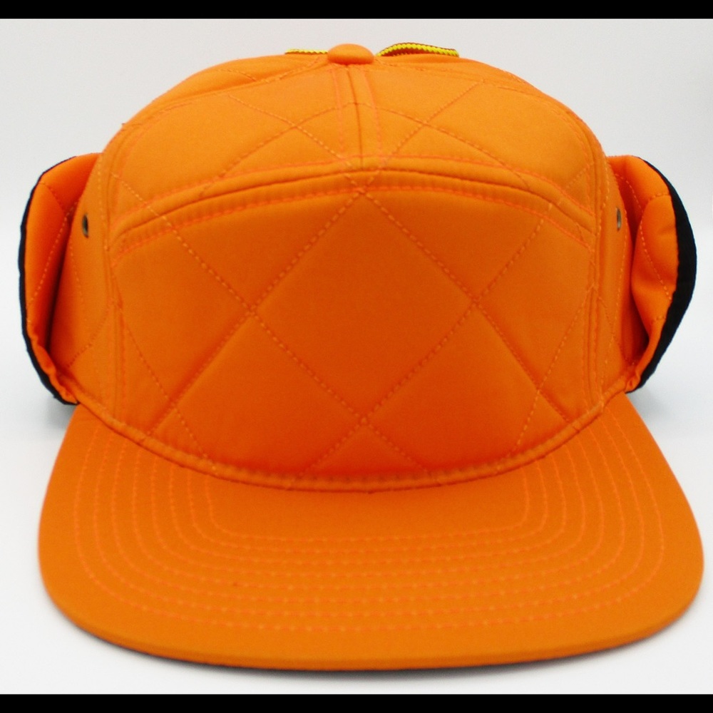 7 panel diamond strapback